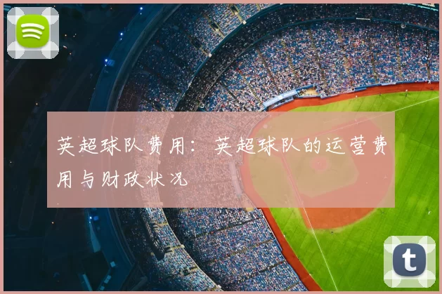 英超球队费用：英超球队的运营费用与财政状况